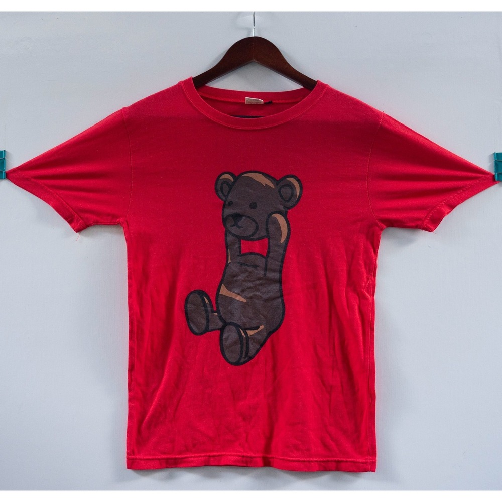 Bear Toy T-Shirt Best Leading‎ I Love Taiwan T-Shirt Red Men's Size M